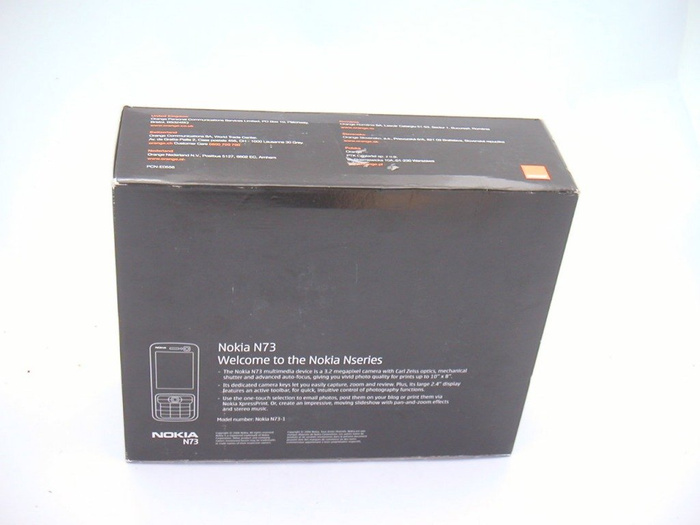 NOKIA N73 Boîte à CD orange, Câble