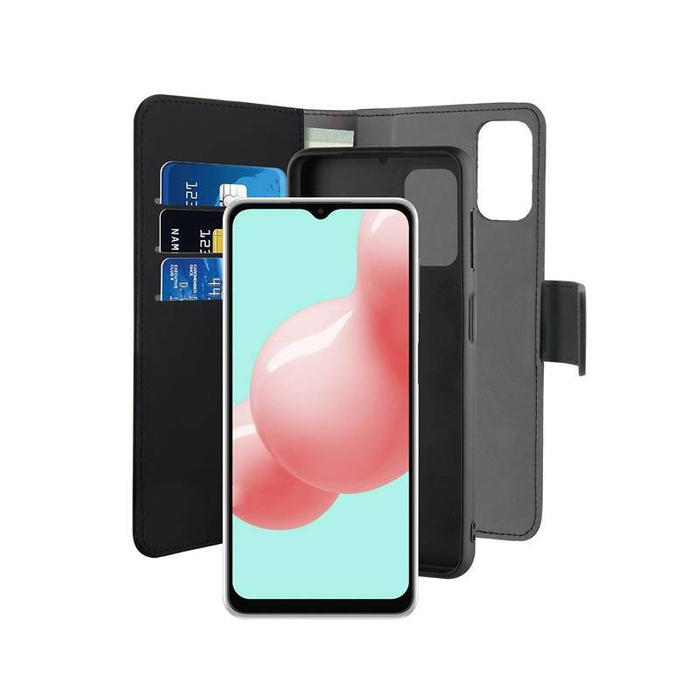 ETUI PURO Peněženka odnímatelná - Pouzdro 2v1 Samsung Galaxy A32 (černá)