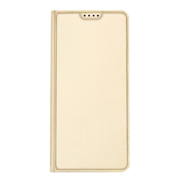 Etui Dux Ducis Skin Pro pour Xiaomi Redmi 11A / Poco C55 / Redmi 12C Cover Flip Card Wallet Stand Gold