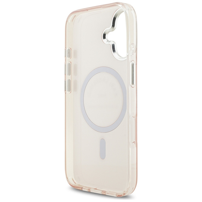 Etui Karl Lagerfeld IML Karl RSG Logo    MagSafe do iPhone 17 różowy