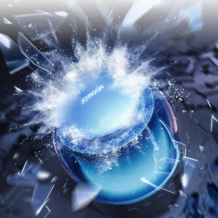 Joyroom inalámbrico Bluetooth 5.3 RGB negro (JR-ML05)