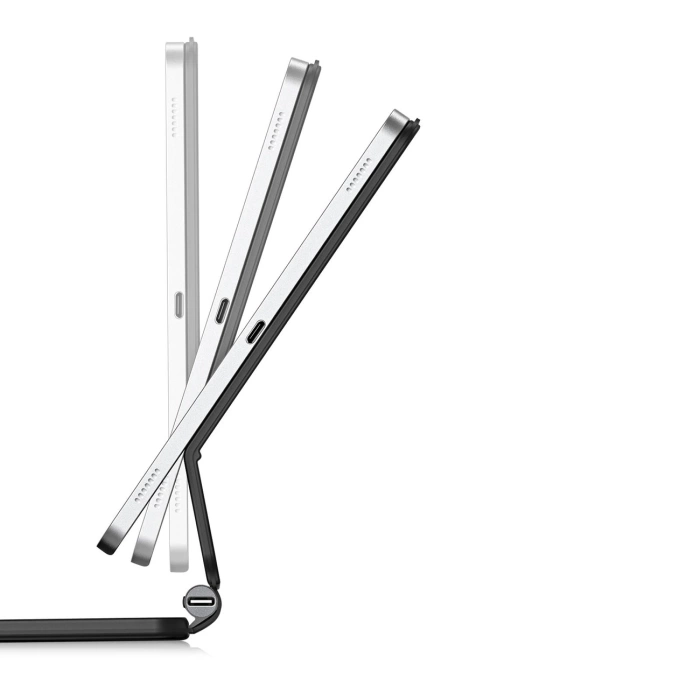 Dux Ducis Keyboard (MK Series) Case with Bluetooth Keyboard for Samsung Galaxy Tab S9 / S8 / S7 - Black