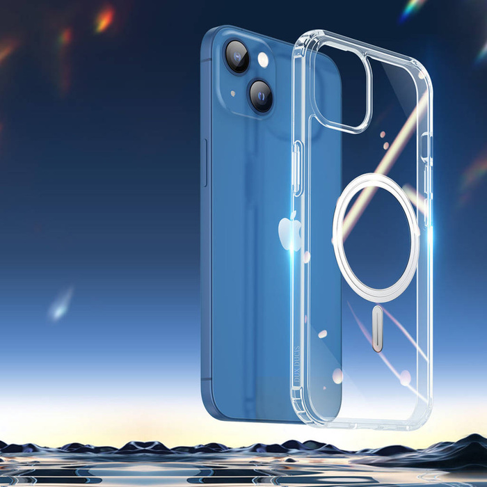 Dux Ducis Clin magnetic case for iPhone 14 Max compatible with MagSafe transparent