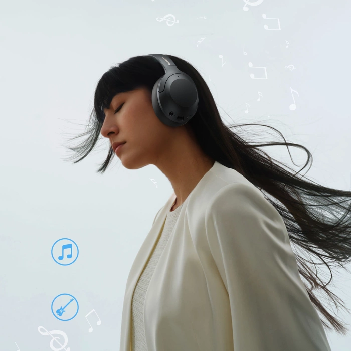 Joyroom J-Head Series JR-JH2 Wireless Headphones with ANC Bluetooth - Black