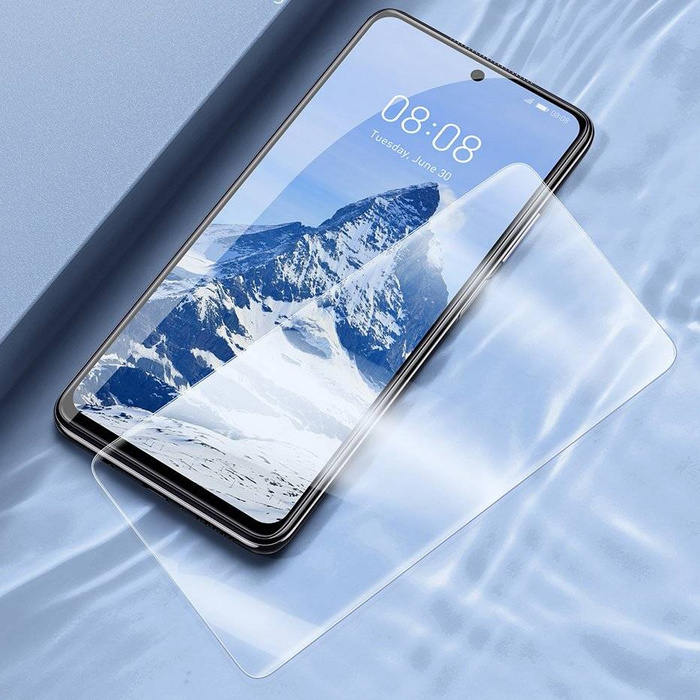 Baseus 0.15mm Full-screen Curved Surface Water Gel Protector 2-pack for Xiaomi Redmi K40/K40 Pro Transparent (SGMIK40-02)
