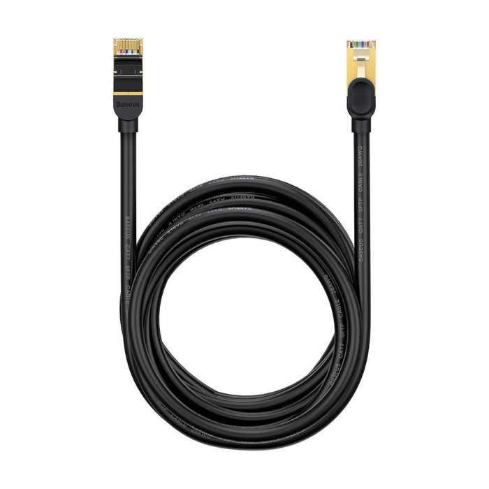 Baseus Speed Seven Cavo di rete ad alta velocità RJ45 10 Gbps 30 m Nero (WKJS011001)
