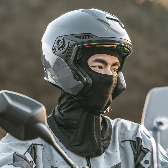 Kominiarka Wozinsky WKM-03B maska na twarz motocykl rower zimowa balaklava - czarna