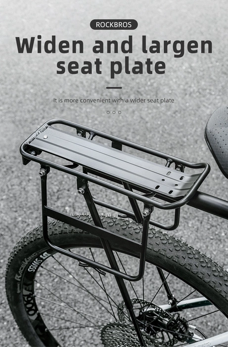 Rockbros 33210004001 porte-vélos avec étagère - noir