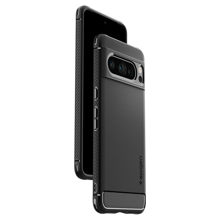 Telefontok Spigen Rugged Armor Google Pixel 8 Pro MATTE Fekete Case