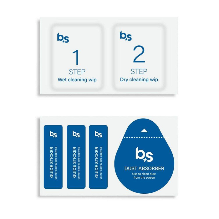 Szkło hartowane do Samsung Galaxy S23 (full glue / case friendly) Blue Star 5D czarne