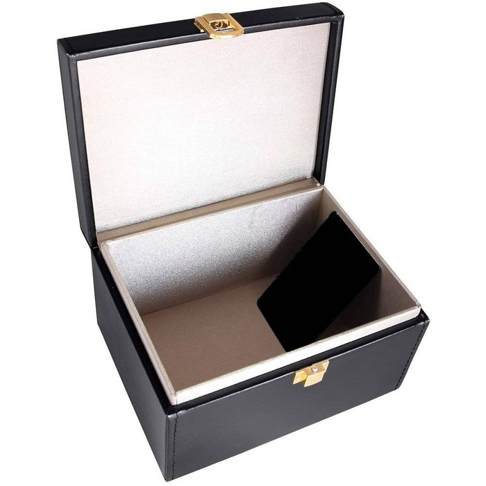 Cassetta antifurto per chiavi auto blocco telefono onde radio Faraday Box Faraday cage nera