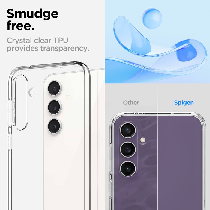 Puzdro Spigen Liquid Crystal Galaxy S23 FE Crystal Clear Case