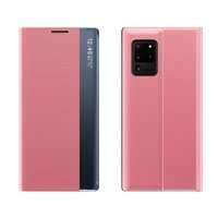 New Sleep Case Booktype Case Smart Schutzhülle mit Ständerfunktion Hülle für Samsung Galaxy A02s EU rosa