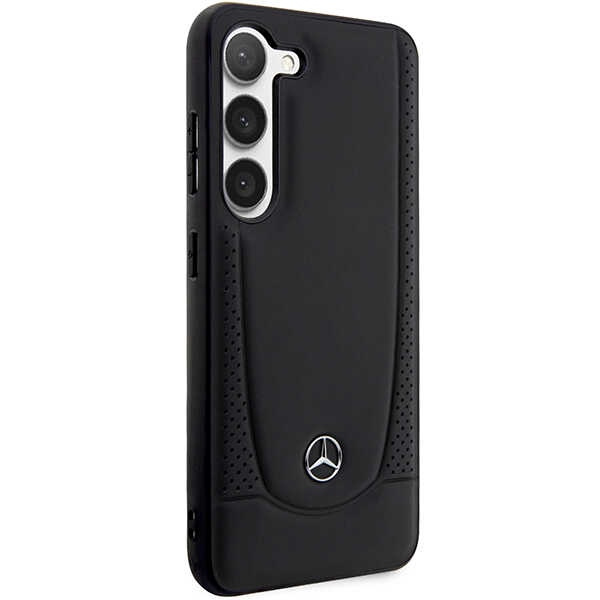 Obal Mercedes MEHCS23MARMBK S23 Plus S916 black/black hardcase Leather Urban Case