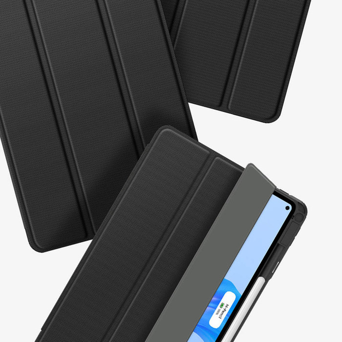 Dux Ducis Toby Hülle für Huawei MatePad Pro 11&#39;&#39; (2022) Cover mit S Pen Pen Smart Cover Ständer Schwarz