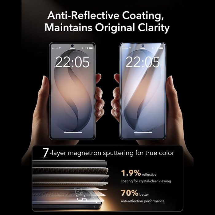 Tempered Glass ESR ULTRAFIT ArmorITE PRO TEMPERED GLASS GALAXY S26 ULTRA CLEAR