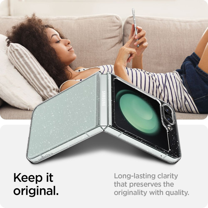 Obal Spigen Airskin Galaxy Z Flip 5 Glitter Crystal Case