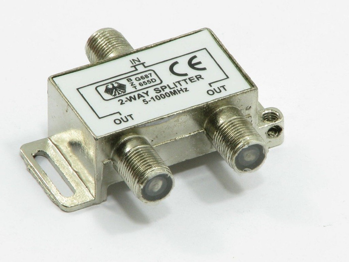 Antennensplitter 2-WAY 5-1000MHZ Splitter