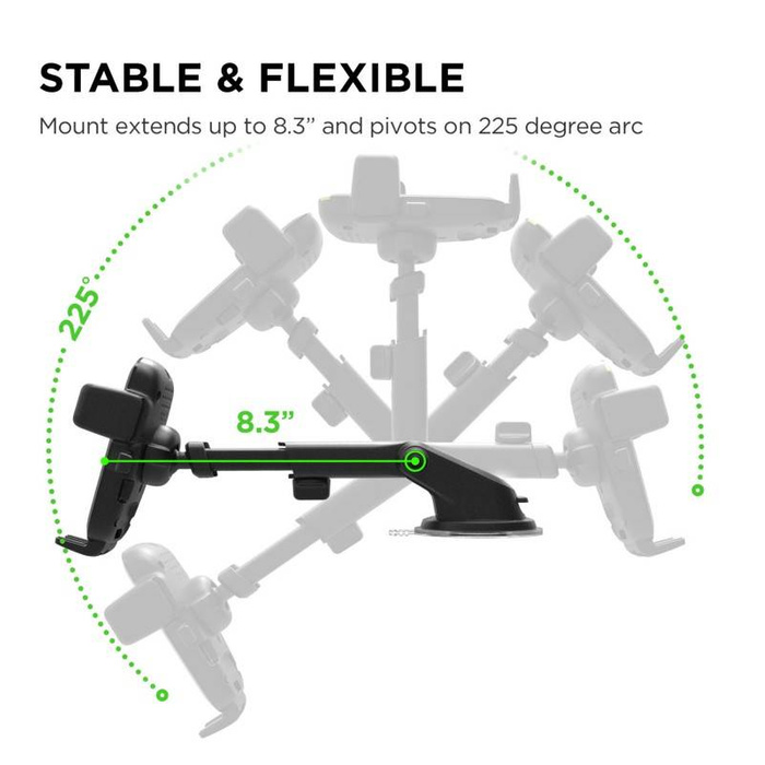 Supporto IOTTIE Easy One Touch Wireless Galaxy S4 S5 S6 S6 Edge LG G2 G3 Note 3 4