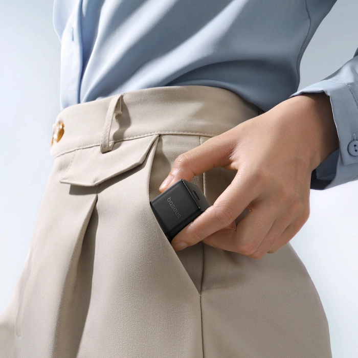 Baseus Palm 20W USB-C Wandladegerät - Schwarz