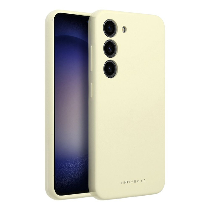 ROAR futerał CLOUD SKIN do SAMSUNG S25 Plus 5G Jasnożółty