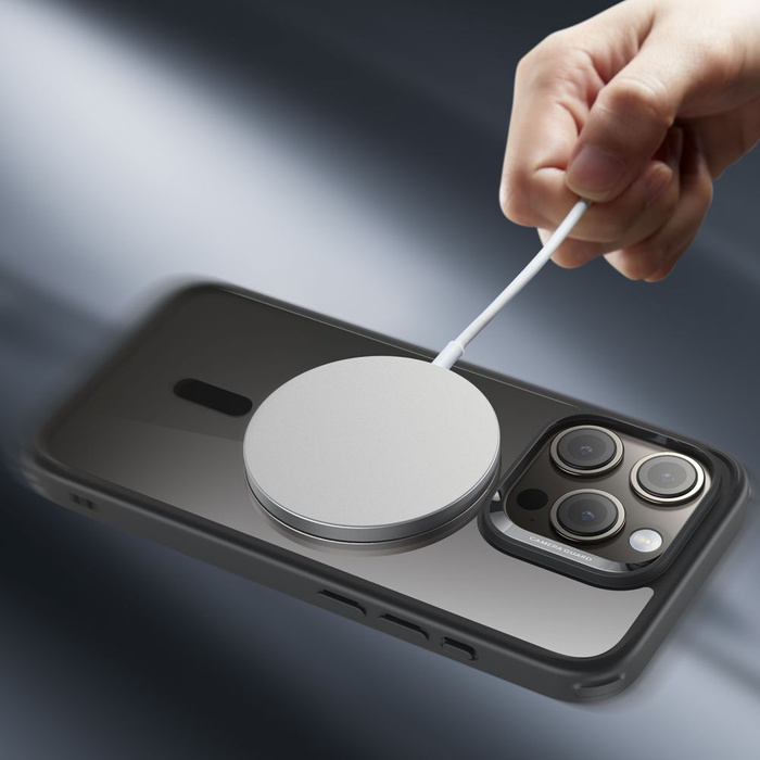 Obal Esr Ch Halolock MagSafe iPhone 15 Pro Čirá/černá Case