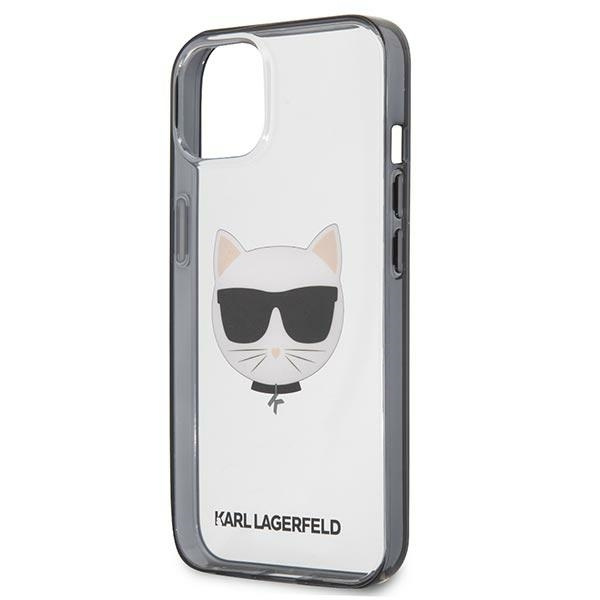 KARL Pouzdro Apple iPhone 13 Mini Ikonik Choupette Clear Case