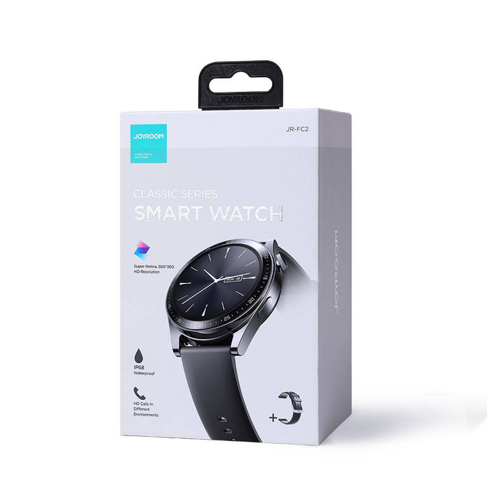Joyroom FC2 Classic Series Call Answering Smartwatch IP68 nero (JR-FC2)