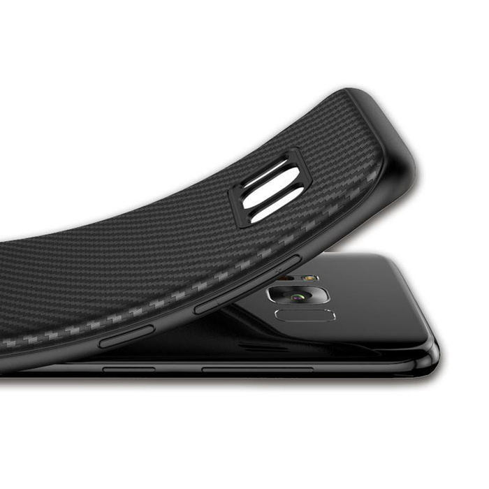 Case Crong Prestige Carbon Cover Samsung Galaxy S8 black