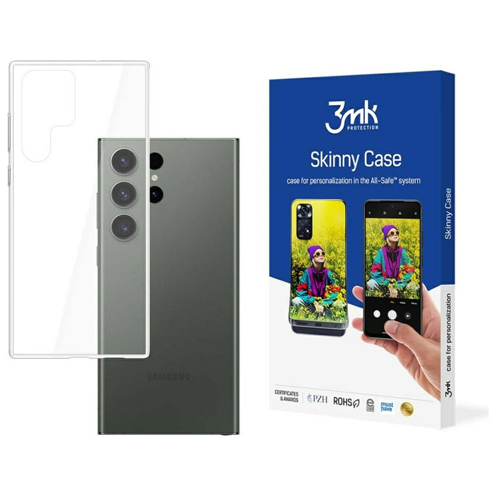 Obal 3mk All-Safe Skinny Case Sam S23 Ultra S918 Clear Case