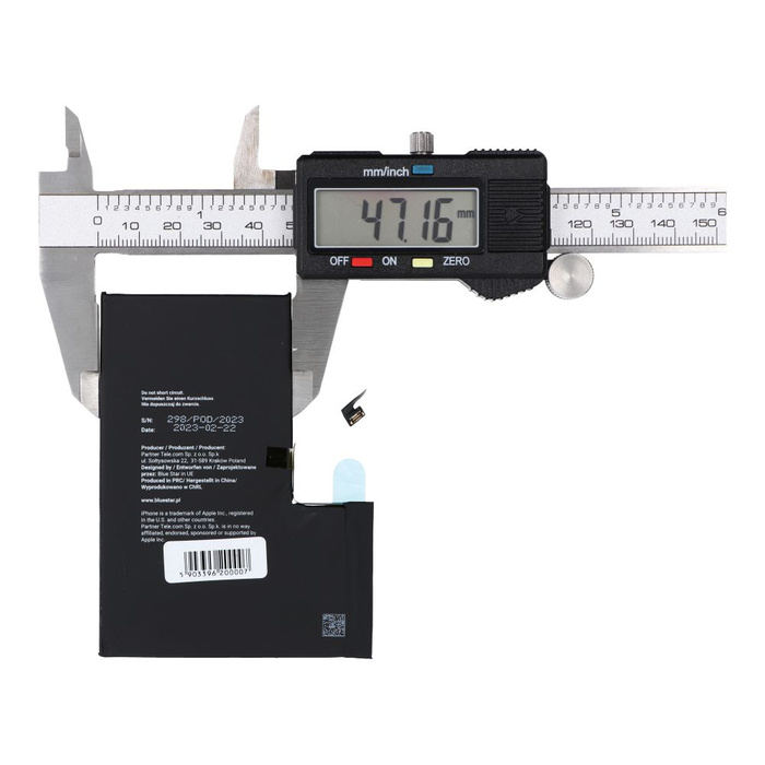 Bateria do iPhone 12 PRO MAX 3687 mAh Blue Star HQ