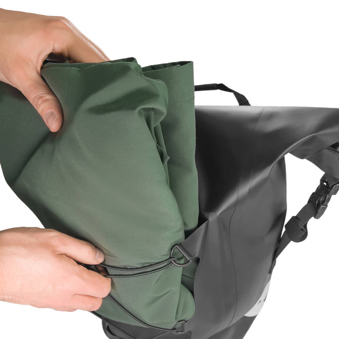 Wozinsky impermeable bolsa de bicicleta maletero alforja 25l amarillo (WBB24YE)