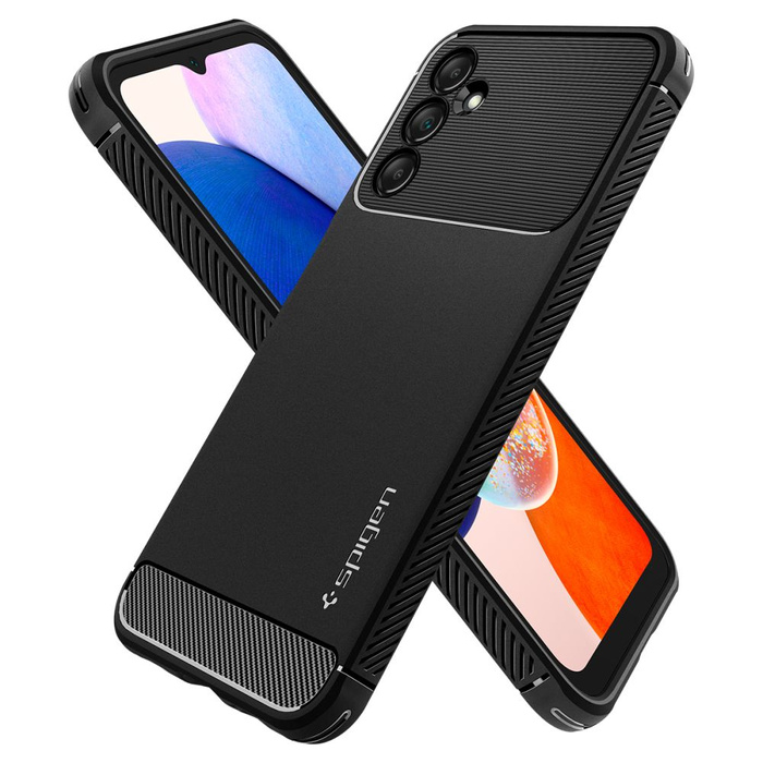 Cover Spigen Rugged Armor Galaxy A14 5G MATTE Nero Case