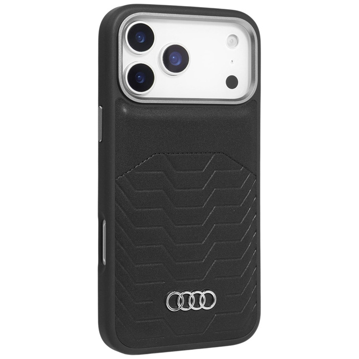 Etui Audi GT Synthetic Leather MagSafe   do iPhone 17 Pro czarny