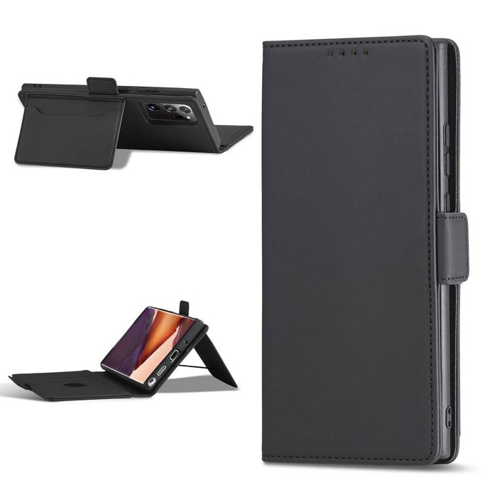 Pouzdro na magnetické karty pro Samsung Galaxy S22 Ultra Pouch Wallet Card Holder Black