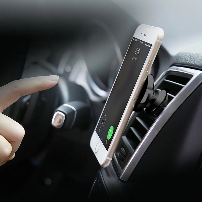 Baseus Small Ears Series Universal Air Vent Magnetic Car Mount Holder black (SUER-A01)