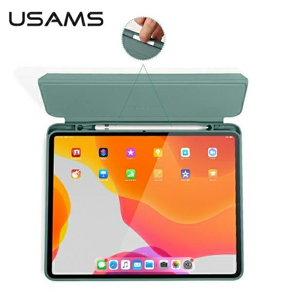Hülle USAMS Tasche Winto iPad Pro 11" 2021 rosa/rosa IPO11YT102 (US-BH749) Smart Cover