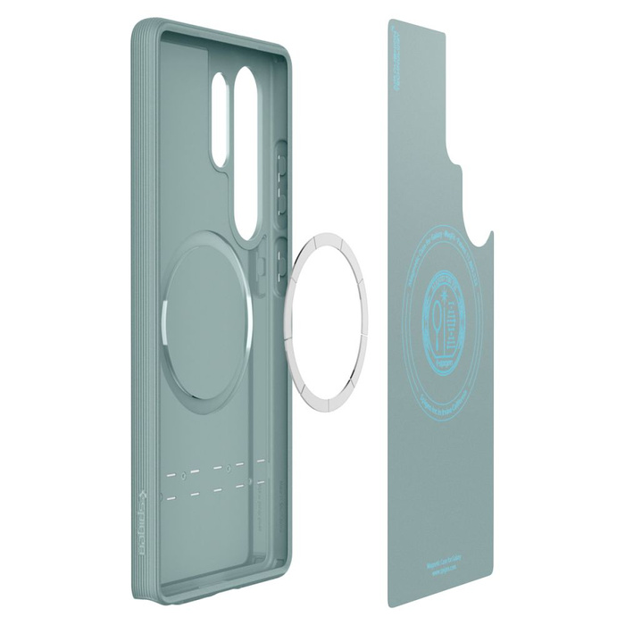Spigen Mag MagSafe PARALLAXE GALAXY S25 ULTRA SAGE GREEN