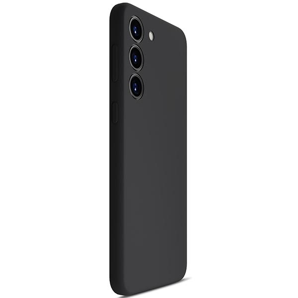 3mk Silicone Case Sam S23 5G S911 noir/noir