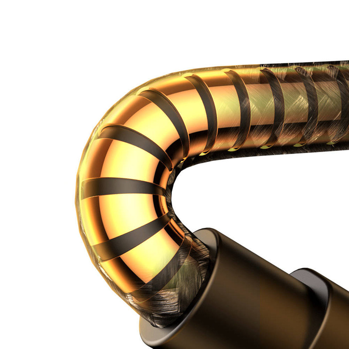 Joyroom Cable USB C en ángulo - USB C para carga rápida y transferencia de datos 100W 1,2 m negro (S-CC100A6)