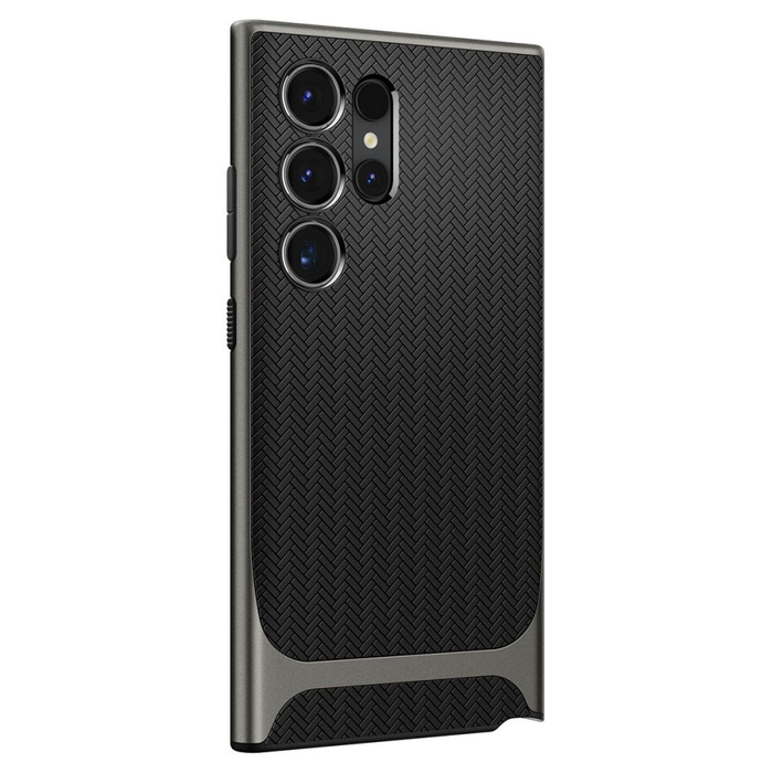 Coque Spigen Neo Hybrid Samsung Galaxy S24 Ultra Gunmetal Case