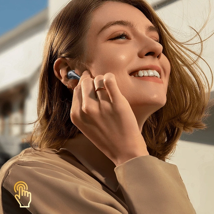 Choetech BH-T17 kabellose TWS ANC ENC IPX6 Kopfhörer – schwarz