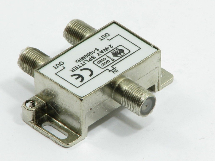 Divisor de antena 2-WAY 5-1000MHZ Splitter