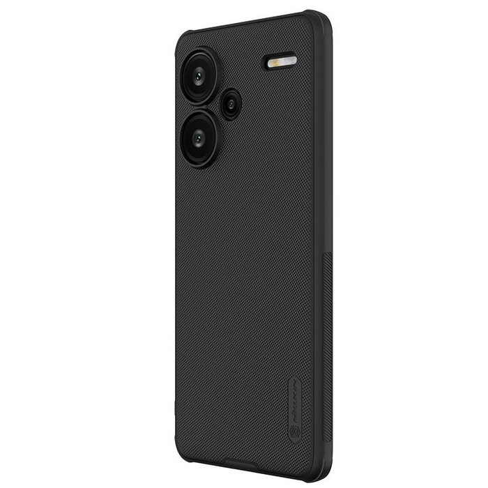 Etui NILLKIN super frosted shield PRO XIAOMI REDMI NOTE 13 PRO+ 5G, BLACK / CZARNY