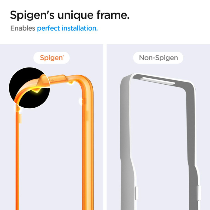Tempered Glass Spigen ALM GLAS.TR 2-PACK GALAXY A55 5G CLEAR