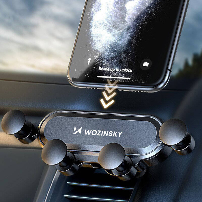 Support de voiture Wozinsky Gravity Noir (WCH-05)