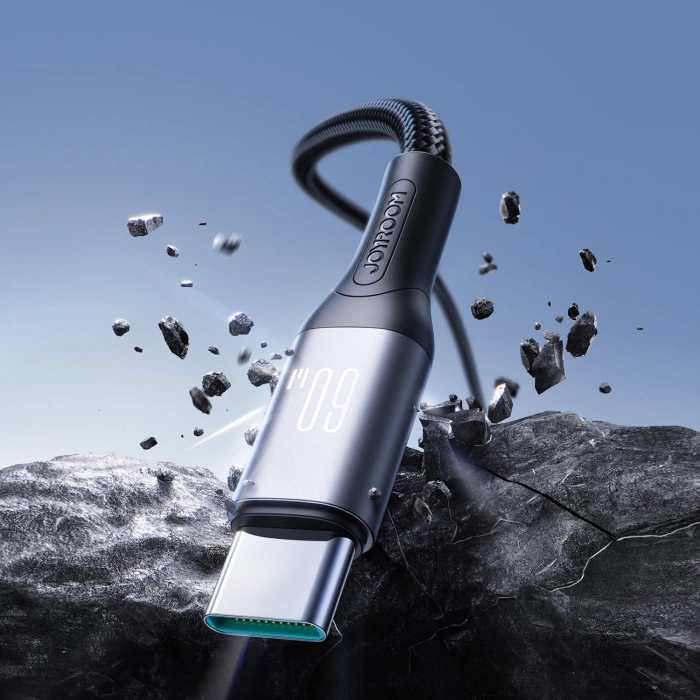 Joyroom S-A28 Flash Series 60W USB-C - USB-C cable 2m - black