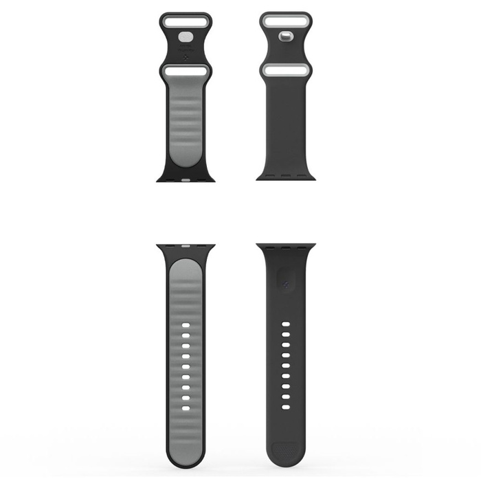 PASEK SPIGEN APPLE WATCH 6 / 7 / 8 / 9 / 10 / SE (40 / 41 / 42 MM) NANO POP BLACK SESAME