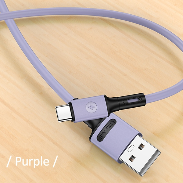 Câble USAMS USB-C Fast Charge 1m Purple