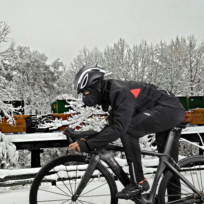 Rockbros YPW021 winddichte Radsportjacke, Größe XL – Schwarz